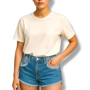 NWT Carmar Isabella Premium Denim Shorts In Medium/Light Wash Combo Size 26 $188